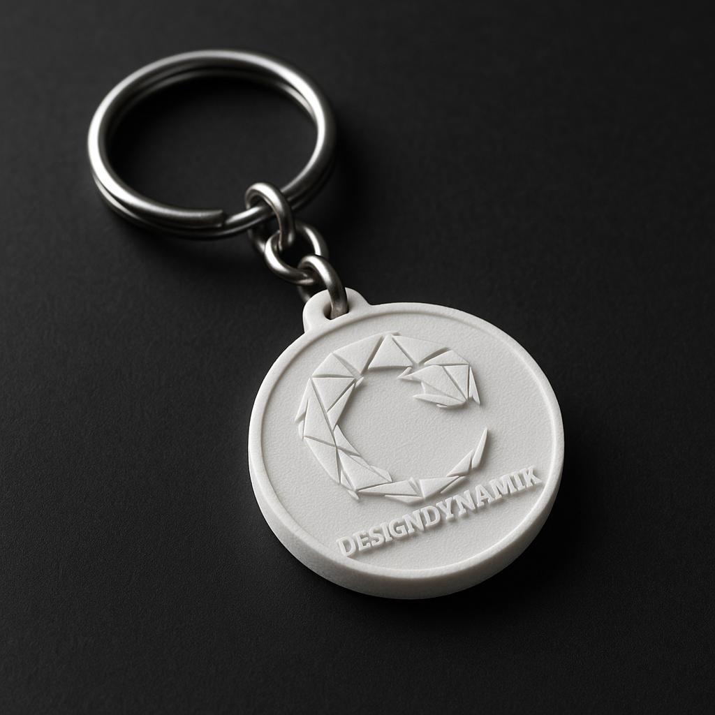 3D Druck Schlüsselanhänger Logo