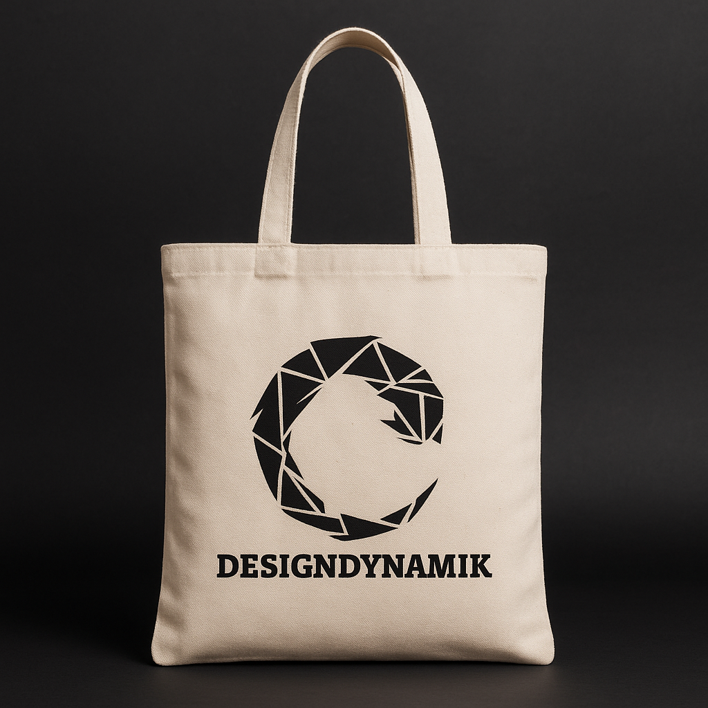 Logo auf Tasche 