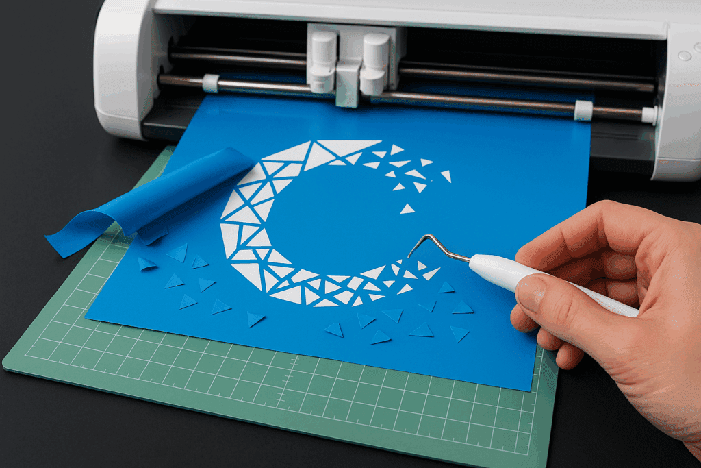 Aufkleber und Beschriftung